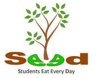 SEED Students Eat Every Day logo of tree growing from seed